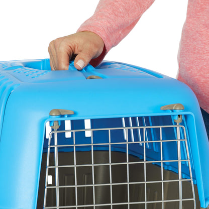 Easy-Assembly Pet Travel Carrier for Small Pets