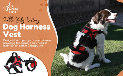 Full-Body Dog Lift Harness with Multi-Way Support