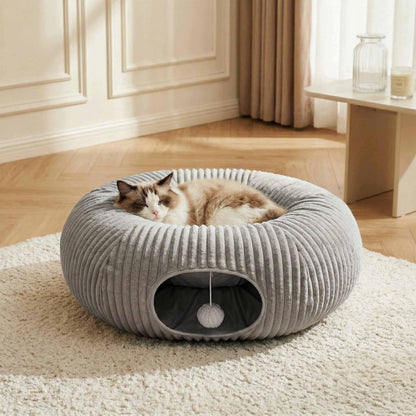 Interactive Cat Tunnel for Play & Exploration