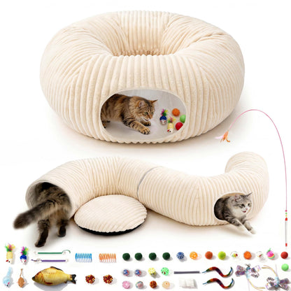 Interactive Cat Tunnel for Play & Exploration