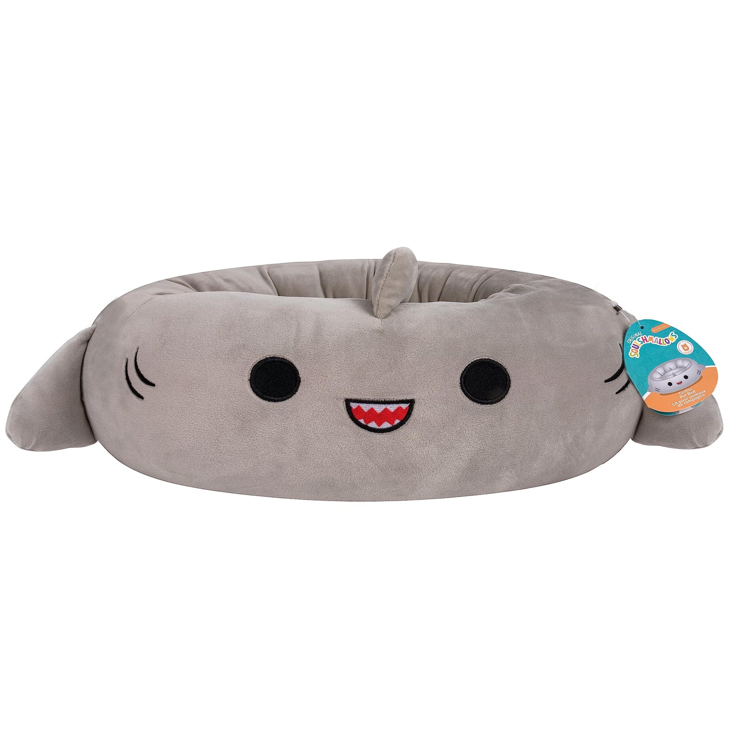 Ultra-Soft Plush Shark Pet Bed
