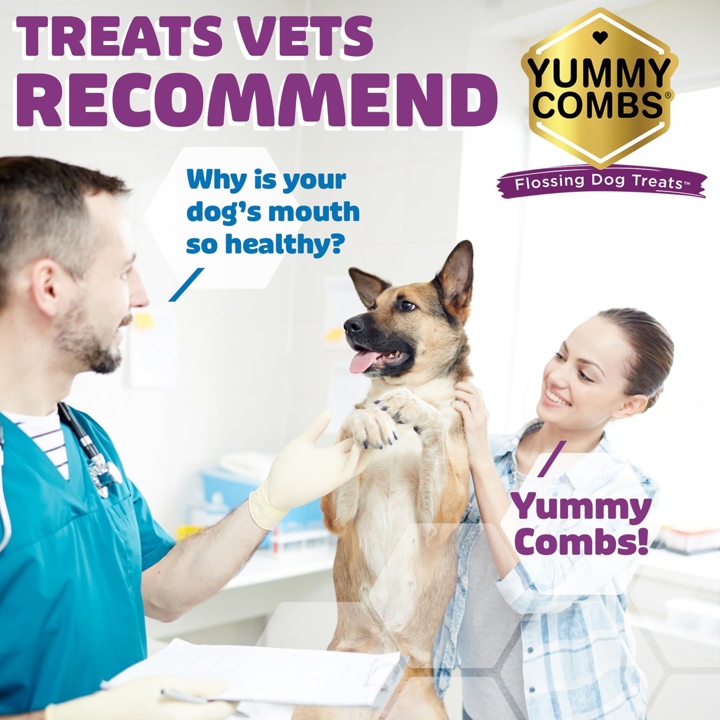 Dental Dog Treats for Daily Chewing & Oral Care
