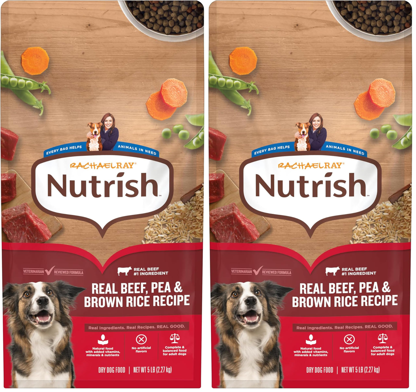 Nutrish Rachael Ray Adult Dry Dog Food Real Beef