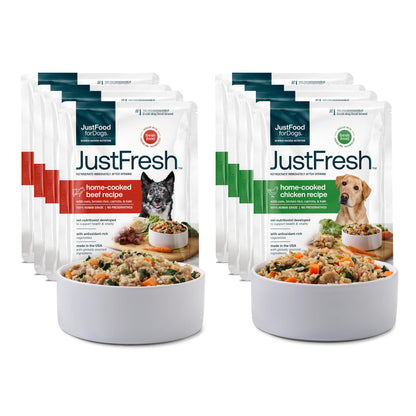 Fresh Wet Dog Food with Human-Grade Ingredients