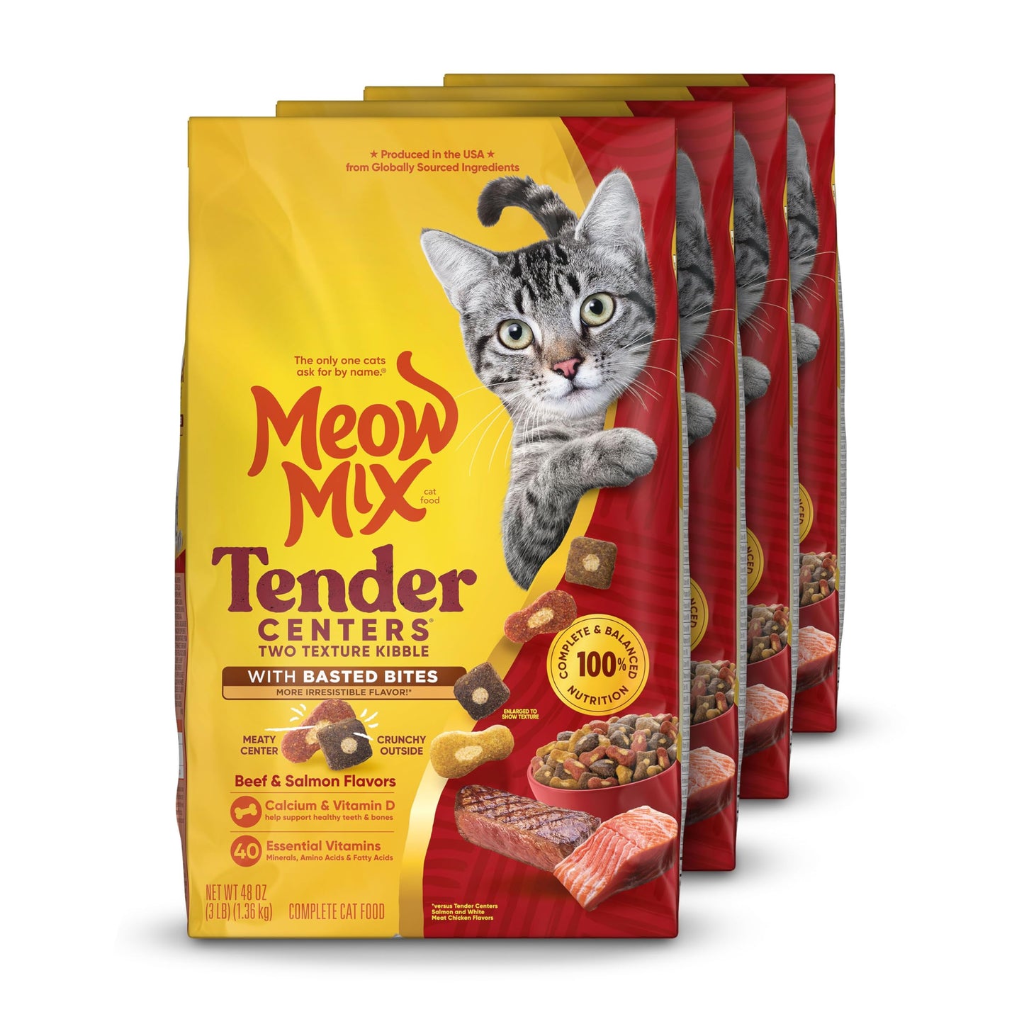 Tender-Center Dry Cat Food for Daily Nutrition