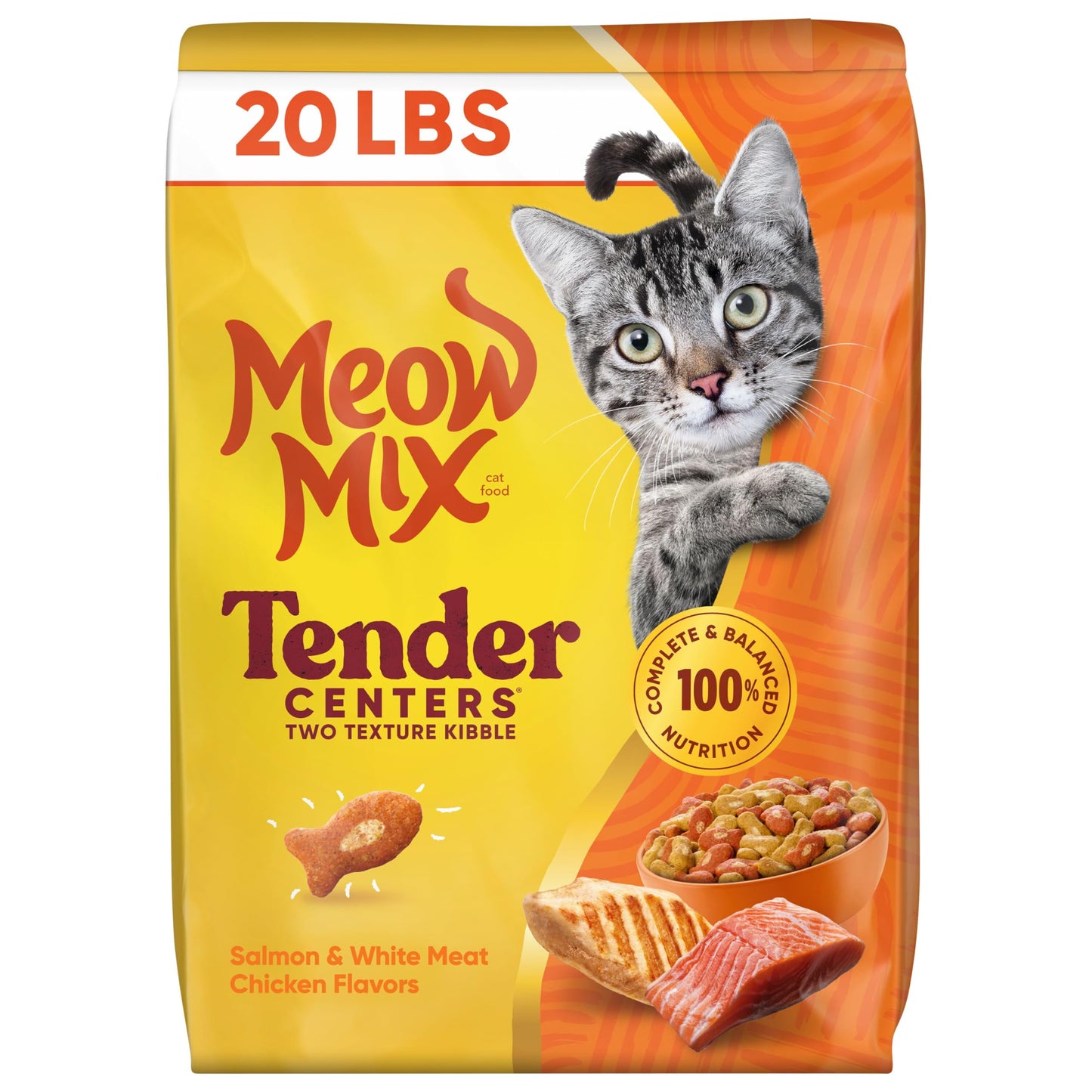 Tender-Center Dry Cat Food for Daily Nutrition