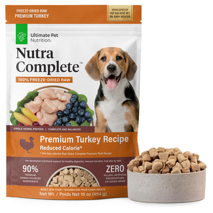 Freeze-Dried Raw Dog Food with Prebiotics