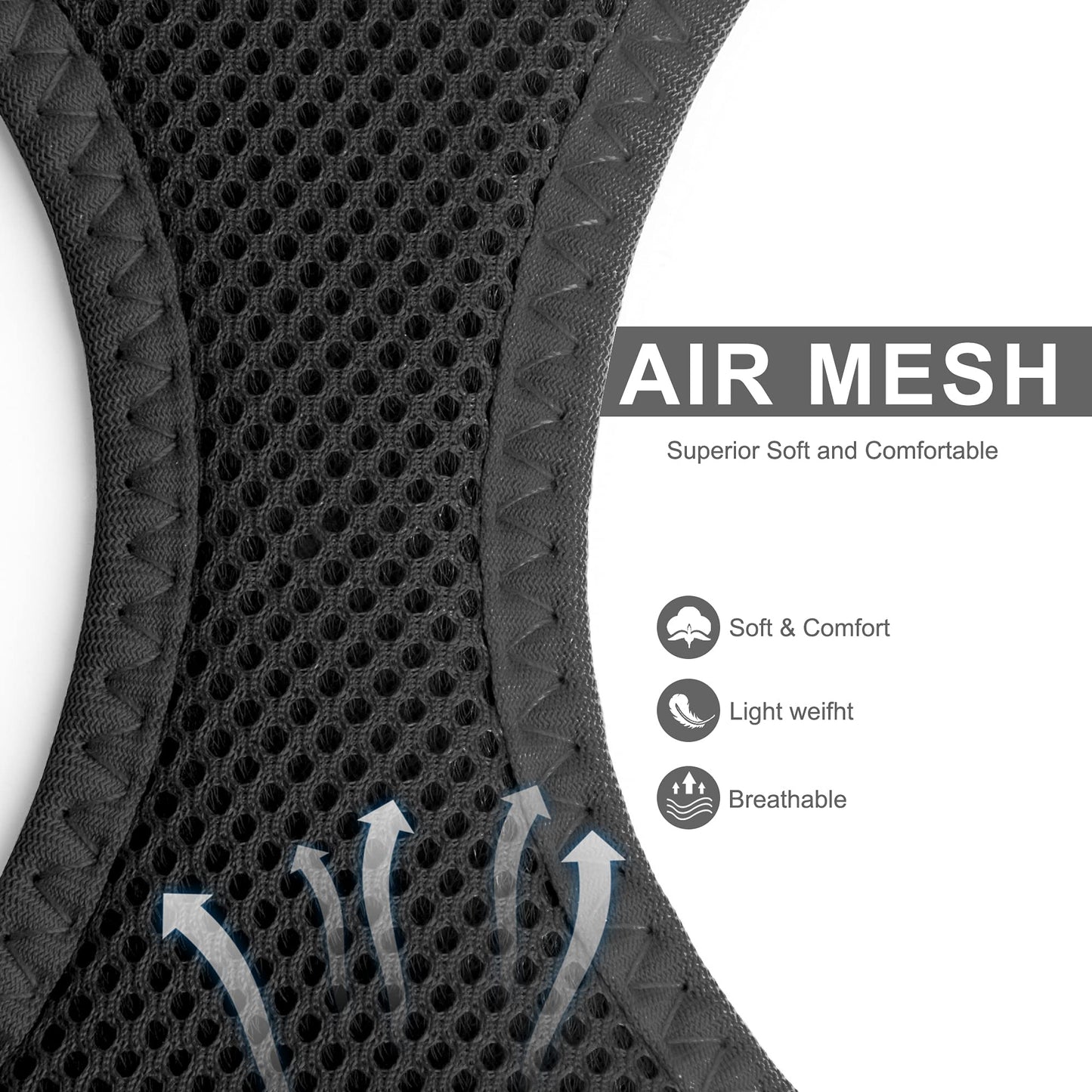Breathable Dog Harness & Leash Set