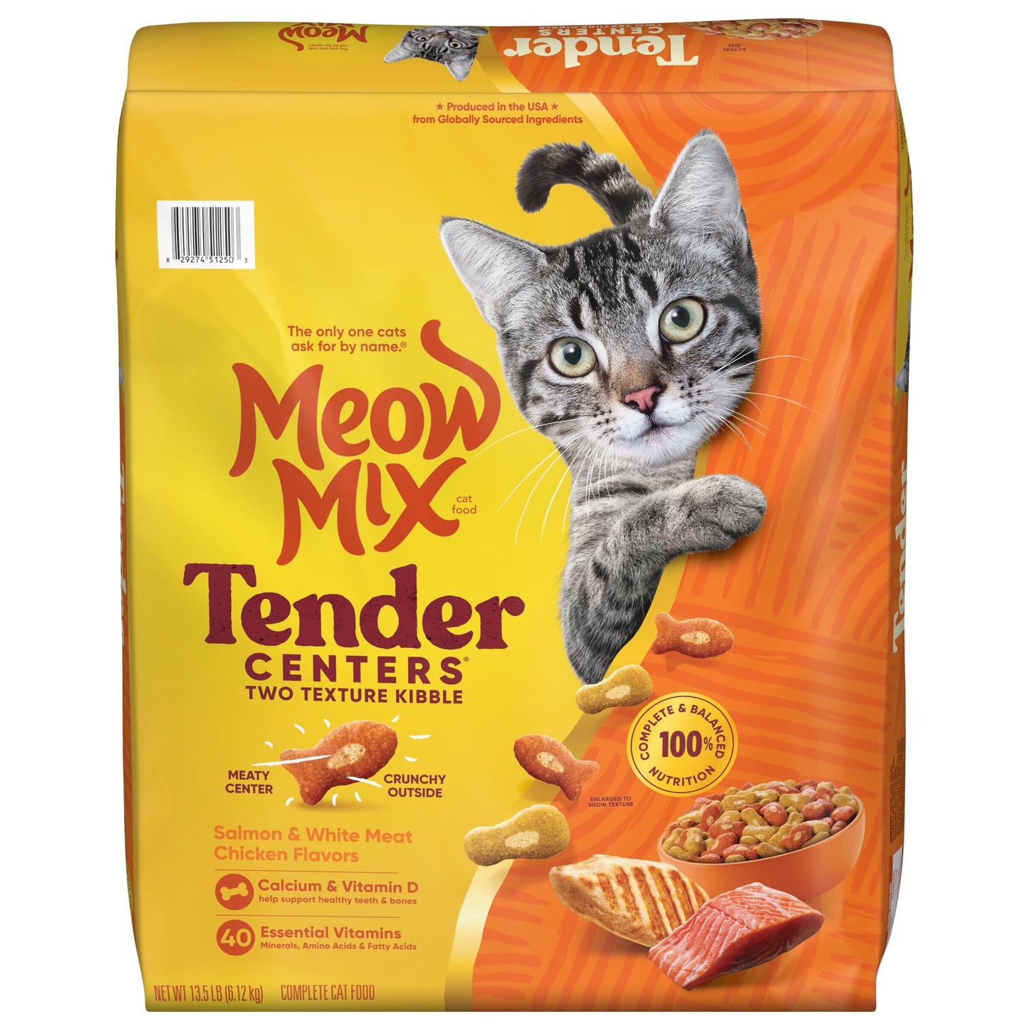 Tender-Center Dry Cat Food for Daily Nutrition