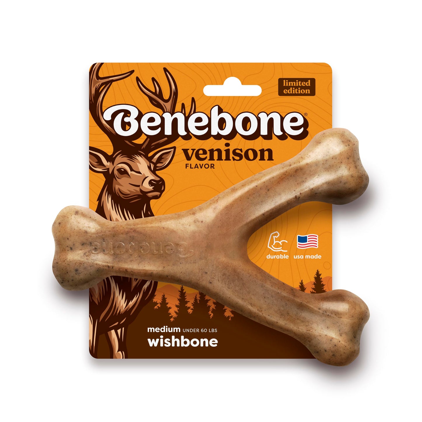 Durable Wishbone Dog Chew Toy for Tough Chewers