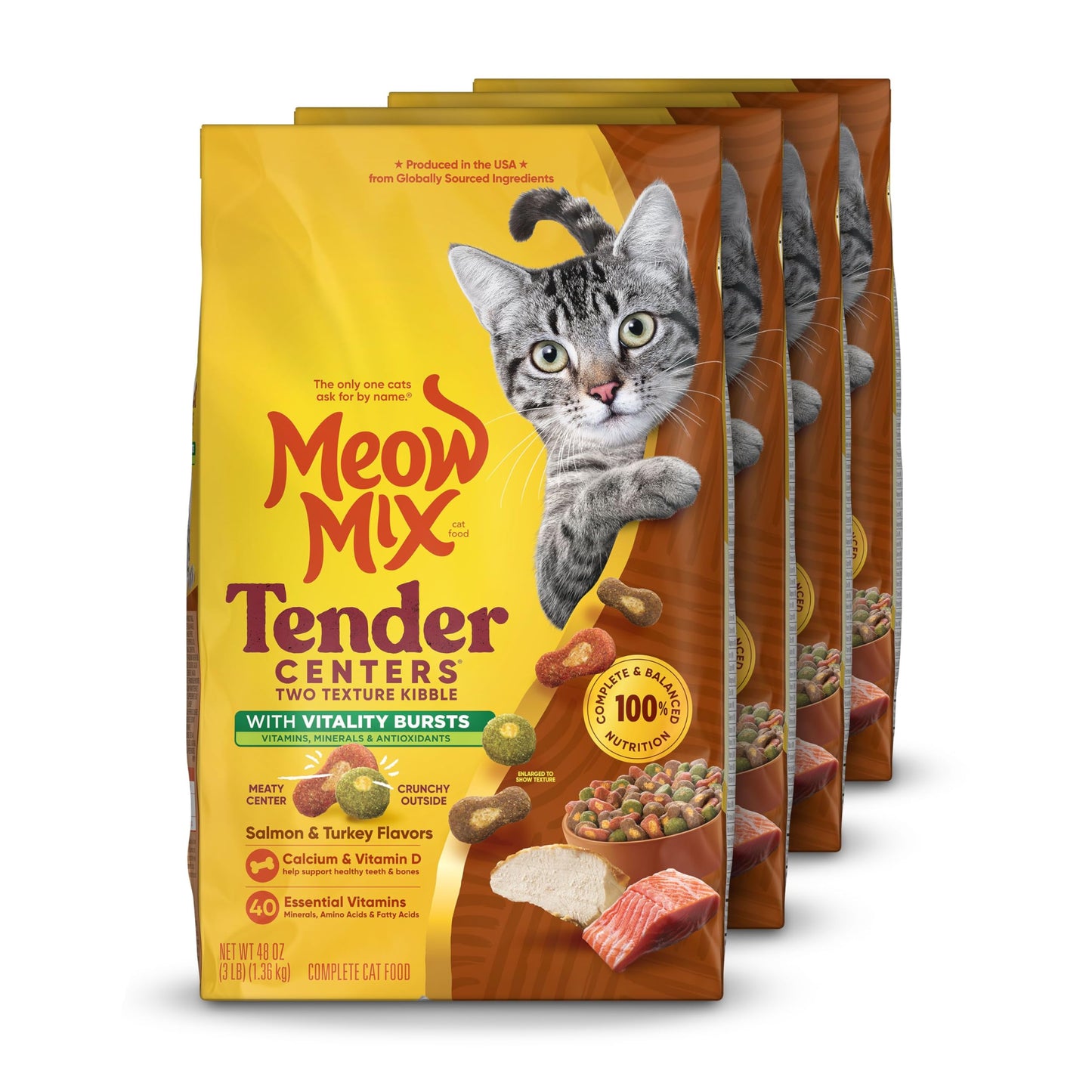 Tender-Center Dry Cat Food for Daily Nutrition