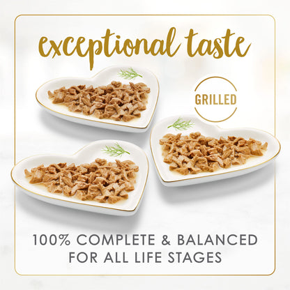 Grilled Seafood Wet Cat Food Variety Pack