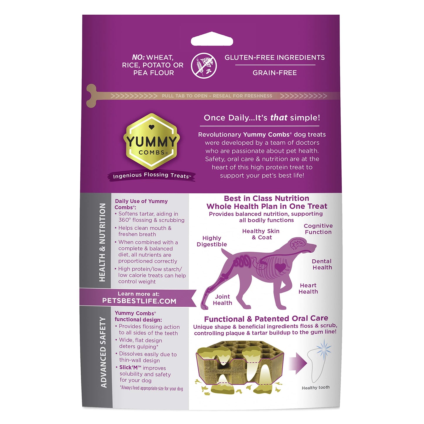 Dental Dog Treats for Daily Chewing & Oral Care