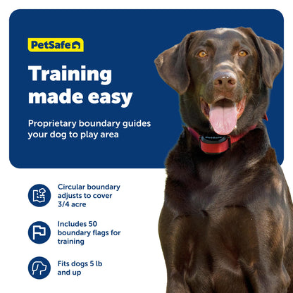 Wireless Dog Fence with Rechargeable Training Collar