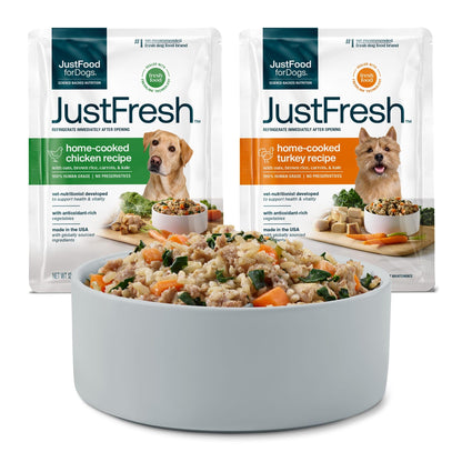 Fresh Wet Dog Food with Human-Grade Ingredients