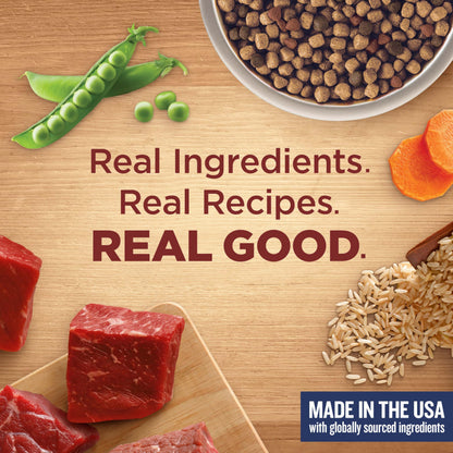 Nutrish Rachael Ray Adult Dry Dog Food Real Beef
